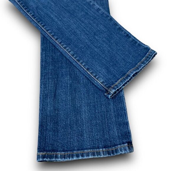 Levi’s Medium Wash Distressed Straight Leg 505 Jeans Size 12 L/C - Picture 4 of 9